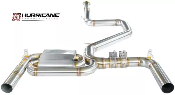 Hurricane Exhaust 3,5" Abgasanlage für Hyundai i30 N Fastback OPF V2